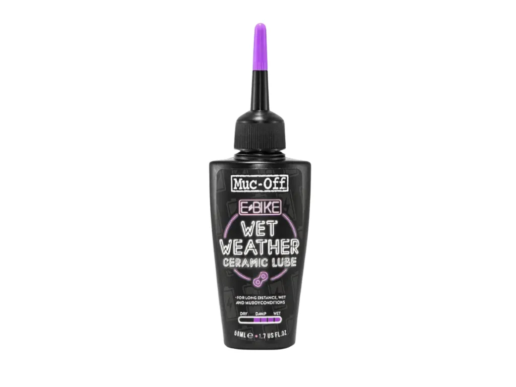 Muc-Off Ebike Ceramic Wet Lube – mazivo s keramikou na řetěz elektrokol do mokra, 50ml