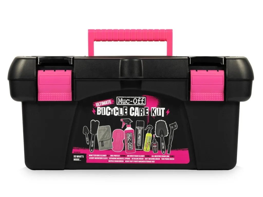 Muc-Off Ultimate Bicycle Cleaning Kit – sada na mytí a péči o jízdní kolo v kufříku