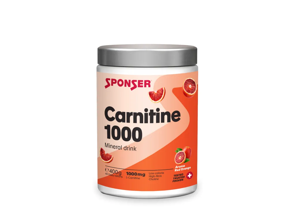 Sponser Carnitin 1000 Mineraldrink 400 g – minerální nápoj vhodný při dietě